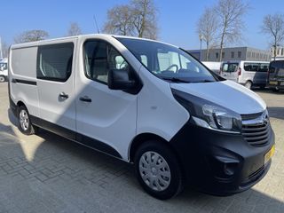 Opel Vivaro 1.6 CDTI 125pk L2H1 DC 5 persoons Edition EcoFlex / vaste prijs rijklaar € 16.950 ex btw / lease vanaf € 311 / airco / cruise / navi / trekhaak 2000 kg / pdc achter !