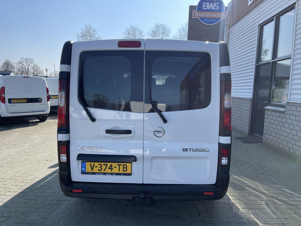 Opel Vivaro 1.6 CDTI 125pk L2H1 DC 5 persoons Edition EcoFlex / vaste prijs rijklaar € 16.950 ex btw / lease vanaf € 311 / airco / cruise / navi / trekhaak 2000 kg / pdc achter !