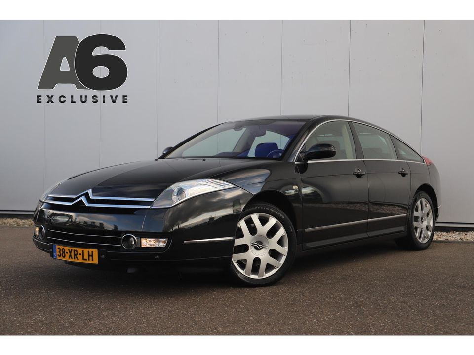 Citroën C6 2.7 HdiF V6 Automaat Origineel NL NAP! Navigatie Parkeersensor Xenon 18 inch LMV Hydraulische Vering