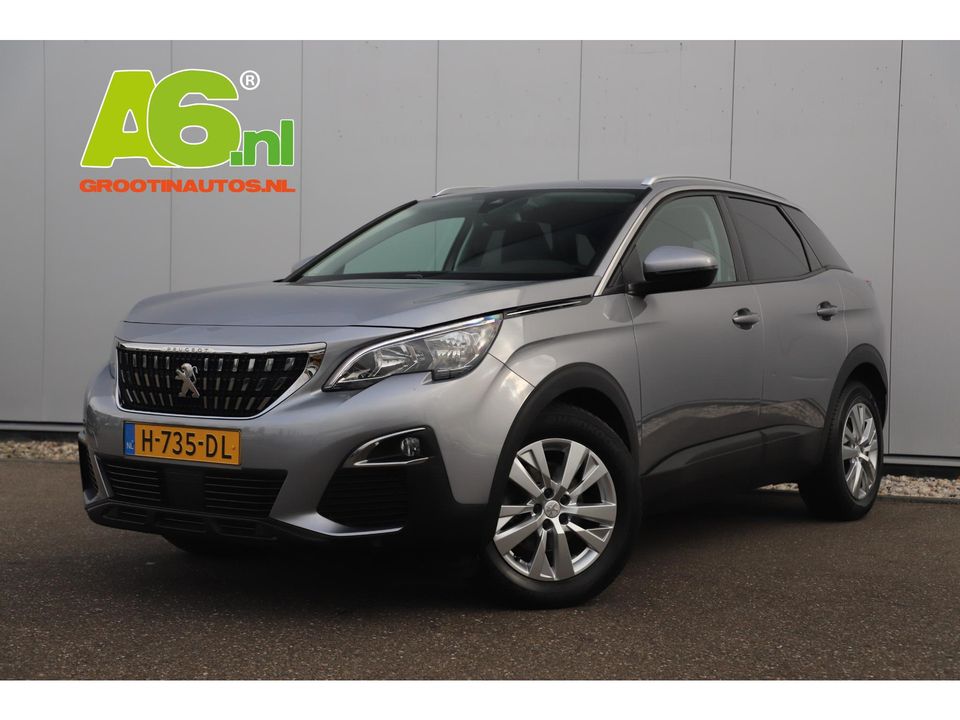 Peugeot 3008 1.2 PureTech Active 131PK Automaat Navigatie Camera 17 inch LMV Getint Glas Carplay Android Bluetooth Parkeersensors