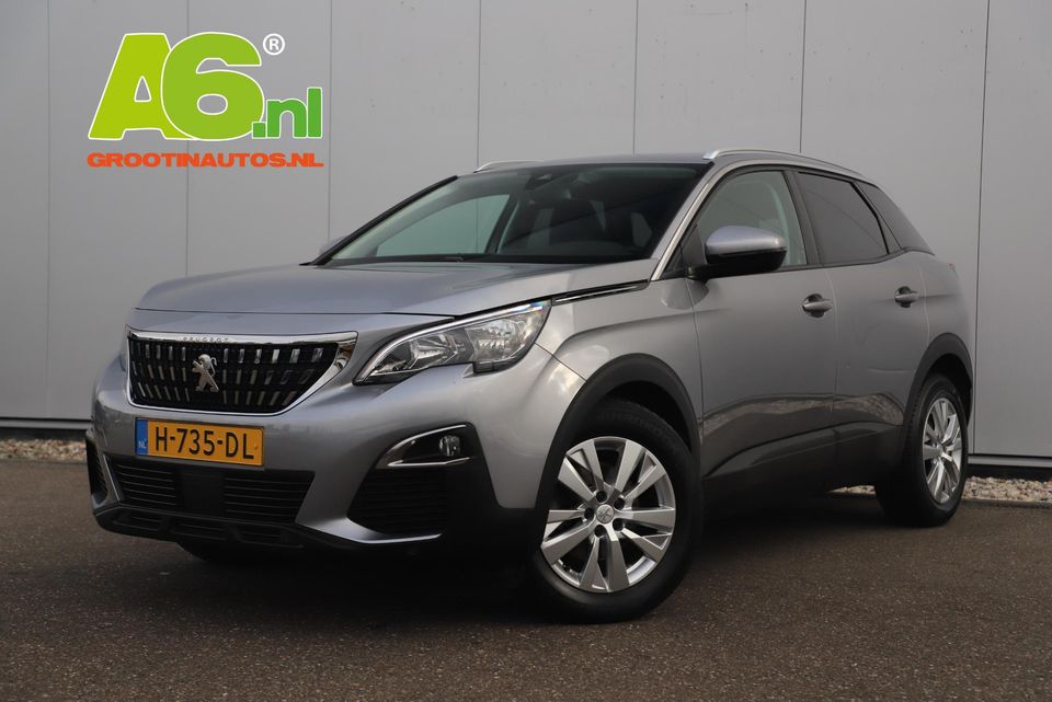 Peugeot 3008 1.2 PureTech Active 131PK Automaat Navigatie Camera 17 inch LMV Getint Glas Carplay Android Bluetooth Parkeersensors