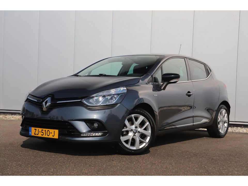 Renault Clio 0.9 TCe Limited Keyless Entry Navigatie Carplay Android Bluetooth Parkeersensors Airco Cruise 16 inch LMV All Season banden!