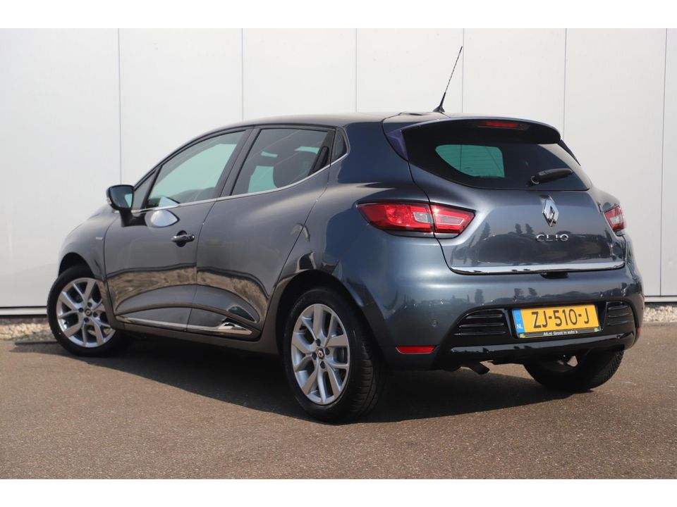 Renault Clio 0.9 TCe Limited Keyless Entry Navigatie Carplay Android Bluetooth Parkeersensors Airco Cruise 16 inch LMV All Season banden!