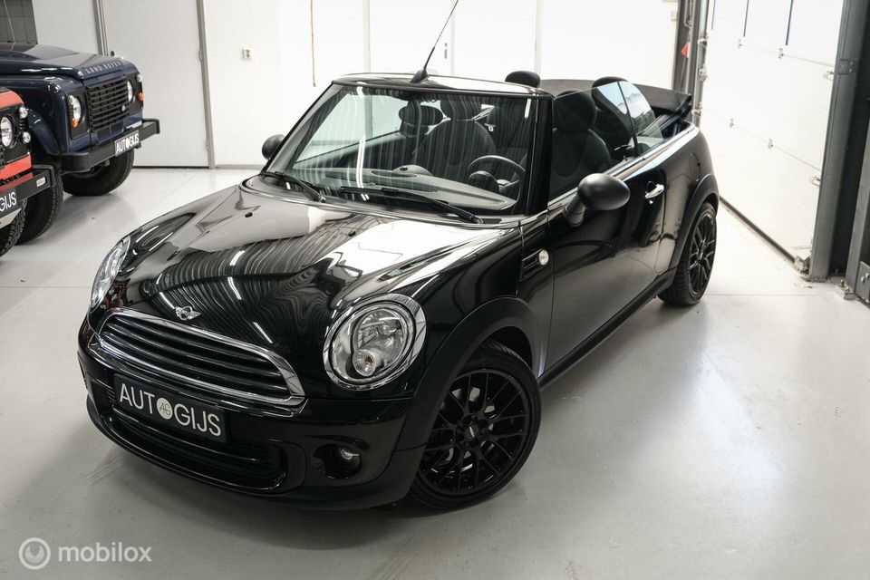 MINI Cabrio 1.6 One Pepper | Stoelverw. | airco | Mooie kms