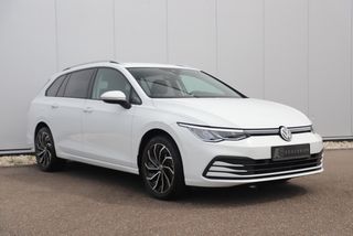 Volkswagen GOLF Variant 1.0 eTSI Life 110PK Automaat Virtual Cockpit 17 inch LMV Navigatie PDC Sfeerverlichting Carplay Android Getint Glas Adaptive Cruise Lane Assist Memory Elektrische Sportstoel