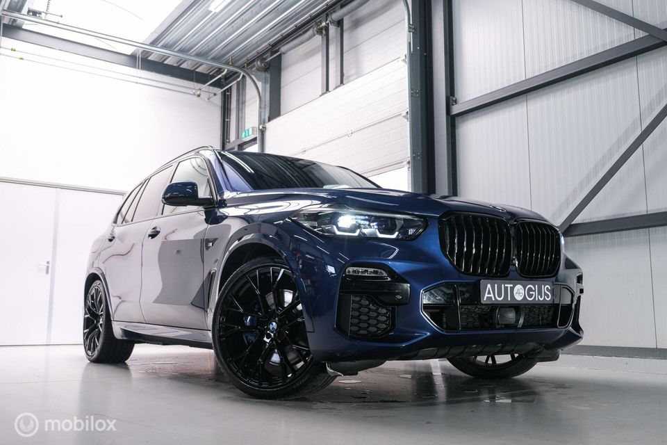 BMW X5 xDrive45e High Executive | M Sport | Phytonic Blue | Panorama | Massage | 22 inch | Trekhaak |