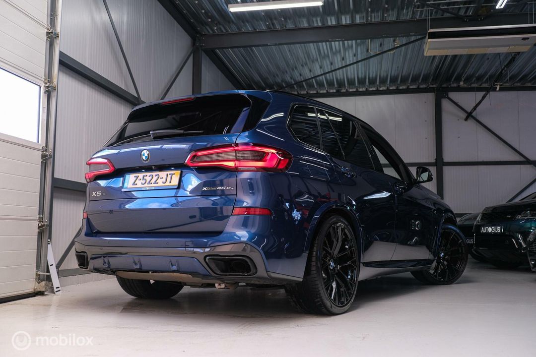 BMW X5 xDrive45e High Executive | M Sport | Phytonic Blue | Panorama | Massage | 22 inch | Trekhaak |