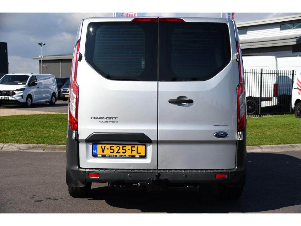 Ford Transit Custom 290 2.0 TDCI L2H1 PB Edition Cruise, Sensoren, 130PK, Trekhaak, Airco, Radio,