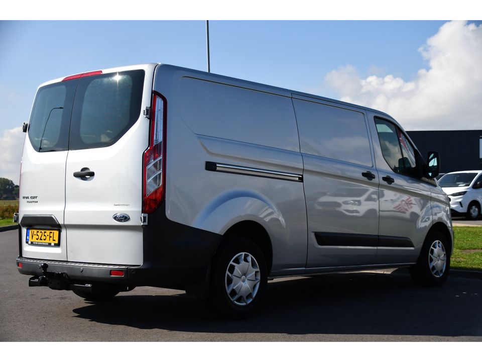 Ford Transit Custom 290 2.0 TDCI L2H1 PB Edition Cruise, Sensoren, 130PK, Trekhaak, Airco, Radio,