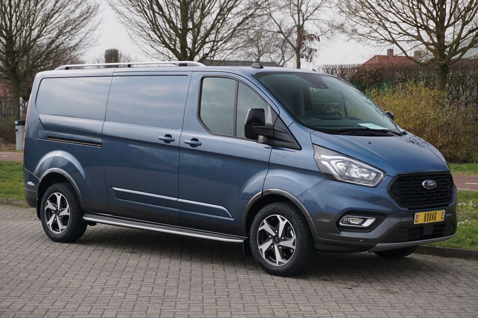 Ford Transit Custom 300L Active 130PK Airco, Apple CP/Android Auto / Camera, 17"LM!! NR. 391