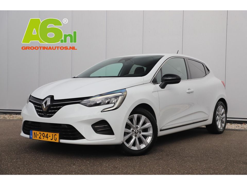 Renault Clio 1.0 TCe Bi-Fuel Intens Trekhaak Navigatie Sfeerverlichting 15 inch LMV LED Airco Cruise Parkeersensor Getint Glas Carplay Android Navigatie