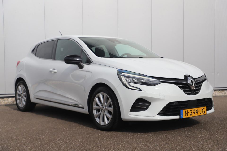 Renault Clio 1.0 TCe Bi-Fuel Intens Trekhaak Navigatie Sfeerverlichting 15 inch LMV LED Airco Cruise Parkeersensor Getint Glas Carplay Android Navigatie