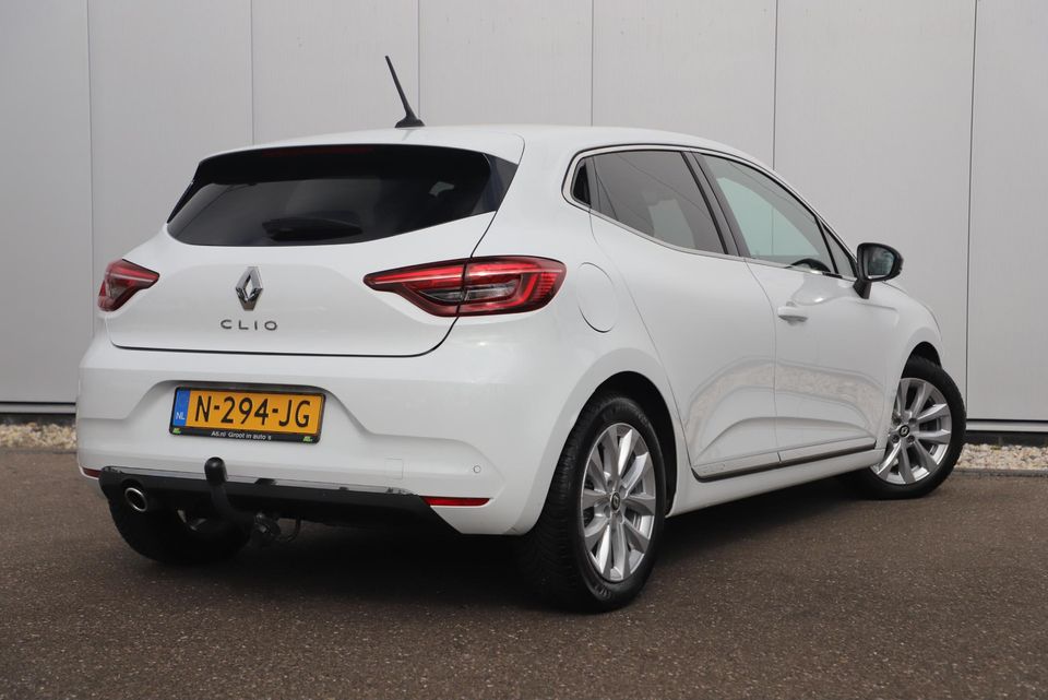 Renault Clio 1.0 TCe Bi-Fuel Intens Trekhaak Navigatie Sfeerverlichting 15 inch LMV LED Airco Cruise Parkeersensor Getint Glas Carplay Android Navigatie