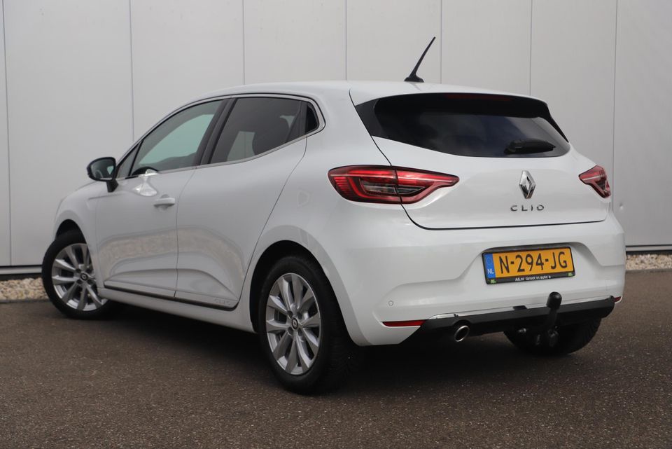 Renault Clio 1.0 TCe Bi-Fuel Intens Trekhaak Navigatie Sfeerverlichting 15 inch LMV LED Airco Cruise Parkeersensor Getint Glas Carplay Android Navigatie