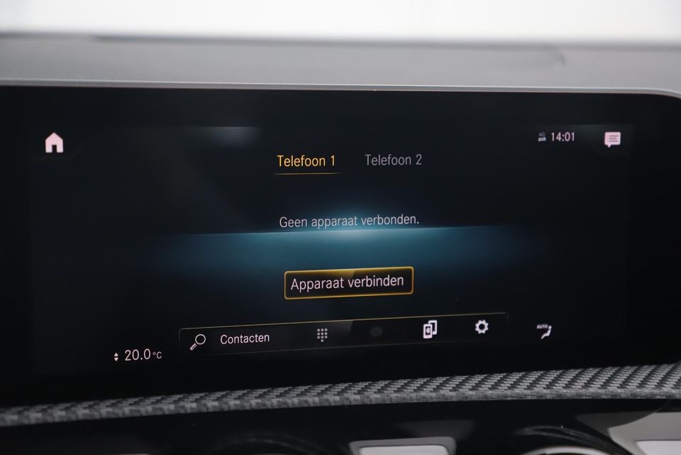 Mercedes-Benz A-Klasse 160 Business Plus Widescreen Half Leder Full LED Navigatie Achteruitrijcamera Stoelverwarming Carplay Android Bluetooth Parkeersensor 16 inch LMV NAP!