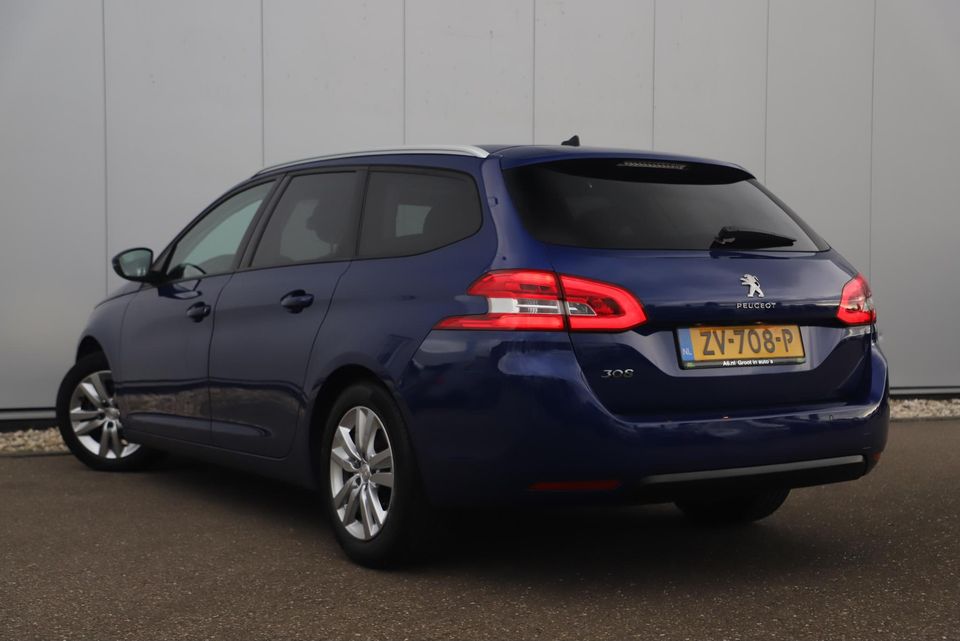 Peugeot 308 SW 1.5 BlueHDi Blue Lease Executive Panoramadak Comfortstoelen Navigatie Camera Carplay Android 16 inch LMV Getint Glas