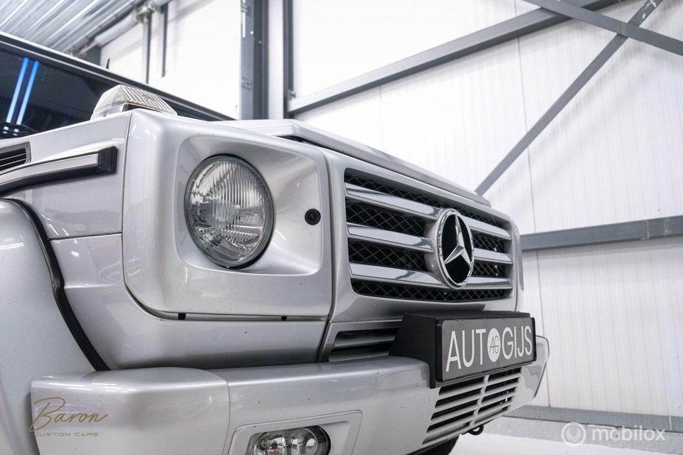 Mercedes-Benz G-Klasse AMG G55 | Youngtimer | Fiscaal aantrekkelijk | Lease | Bilstein B4 | Briljant Silver