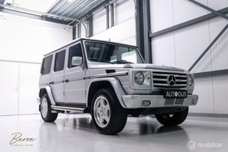 Mercedes-Benz G-Klasse AMG G55 | Youngtimer | Fiscaal aantrekkelijk | Lease | Bilstein B4 | Briljant Silver