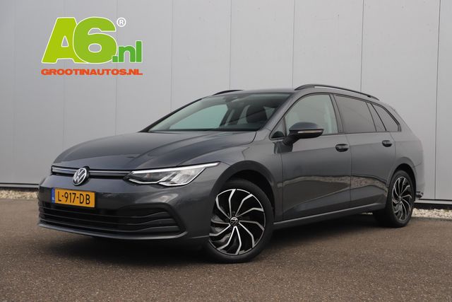 Volkswagen GOLF Variant 1.0 eTSI Life Business 110PK Automaat Virtual Cockpit 17 inch LMV Navigatie Camera PDC Sfeerverlichting Carplay Android Getint Glas Adaptive Cruise Lane Assist Comfortstoelen