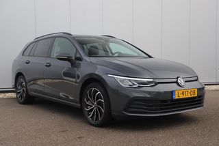 Volkswagen GOLF Variant 1.0 eTSI Life Business 110PK Automaat Virtual Cockpit 17 inch LMV Navigatie Camera PDC Sfeerverlichting Carplay Android Getint Glas Adaptive Cruise Lane Assist Comfortstoelen