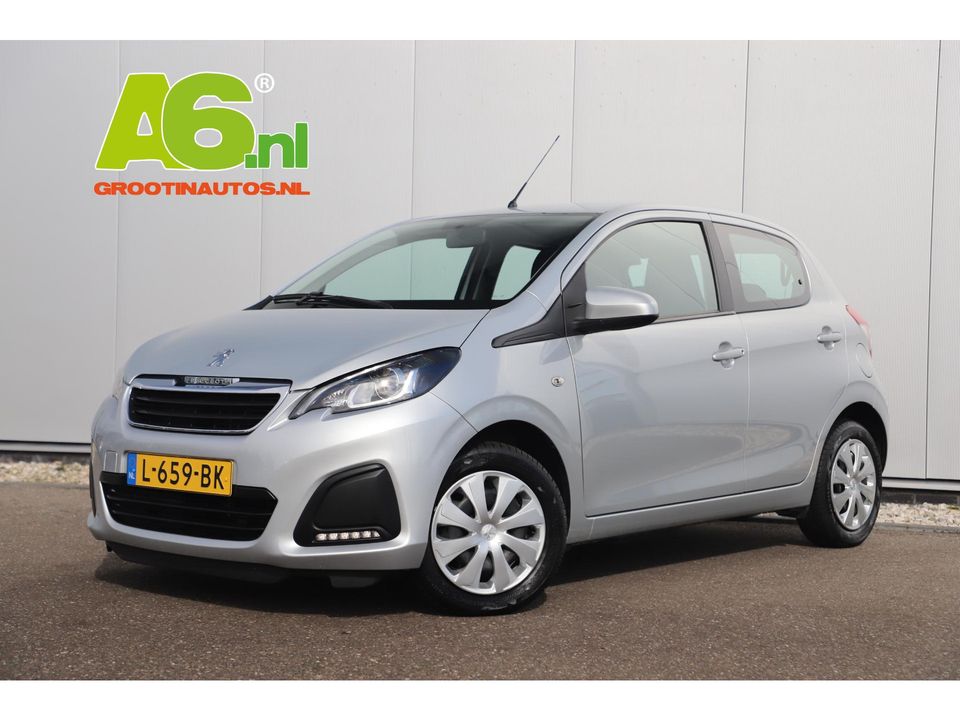 Peugeot 108 1.0 e-VTi Active NAP! All-season banden Airco Radio Bluetooth Elektrische Ramen LED Metallic