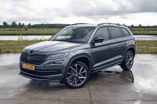 Škoda Kodiaq 1.5 TSI Sportline Business 7p. | PANO | LEDER | TREKHAAK | ADAPTIVE CRUISE