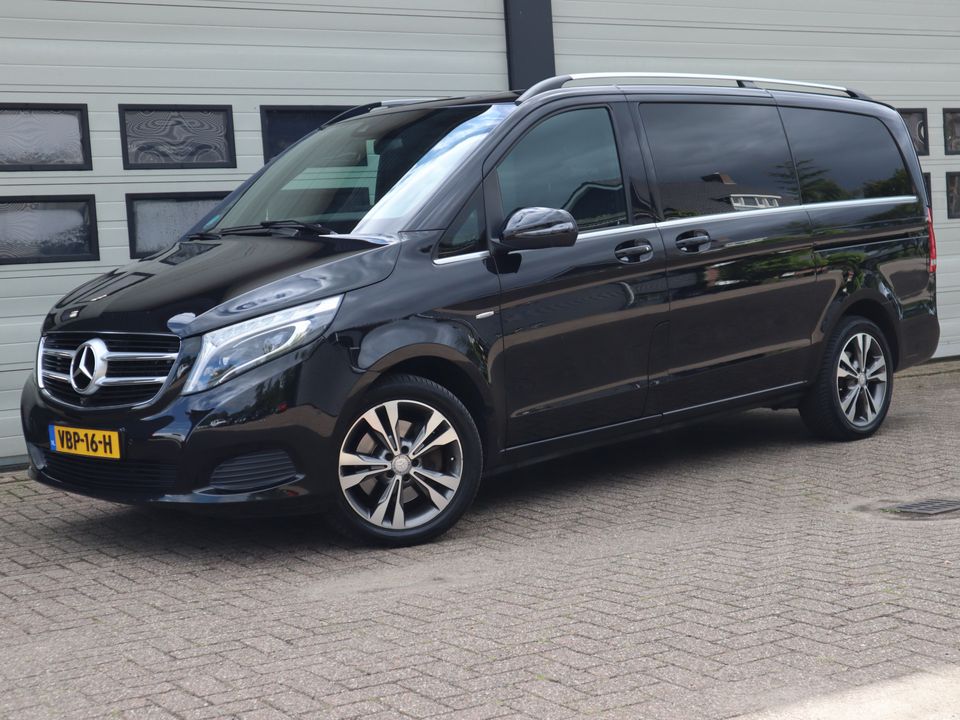 Mercedes-Benz V-Klasse 250d Euro 6 Lang L2 DC 5 pers. - Leder - LED - Trekhaak - APK