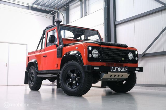 Land Rover Defender 2.4 TD Soft Top 90 | youngtimer | Biminitop | bijtellingvriendelijk | grijskenteken |