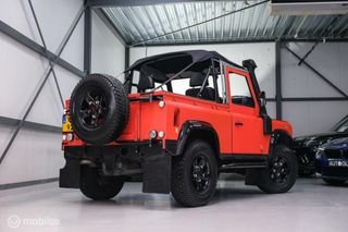 Land Rover Defender 2.4 TD Soft Top 90 | youngtimer | Biminitop | bijtellingvriendelijk | grijskenteken |