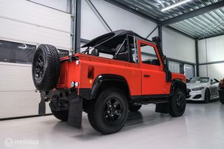 Land Rover Defender 2.4 TD Soft Top 90 | youngtimer | Biminitop | bijtellingvriendelijk | grijskenteken |