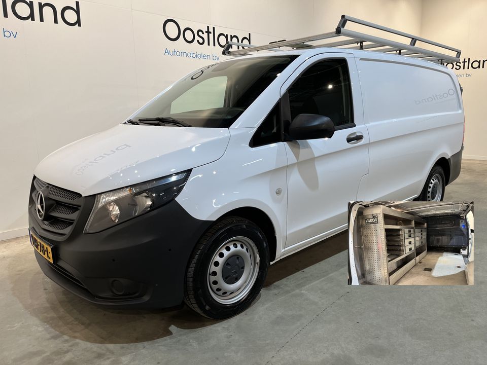 Mercedes-Benz Vito 116 CDI L2 RWD Servicebus / Aluca Inrichting / Euro 6 / Airco / Camera / CarPlay / Cruise Control / Trekhaak / Navigatie