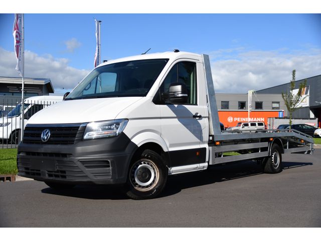 Volkswagen Crafter 35 2.0 TDI L4 Oprijwagen Cruise, Lier, Automaat, Multimedia, 177PK, LED, Luchtvering, UNIEK!