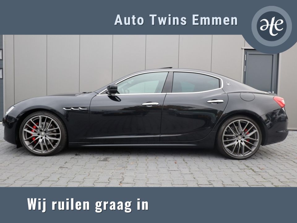 Maserati Ghibli 3.0 V6 S Q4 Ribelle | Leder | 21 inch velgen | Open dak | pracht