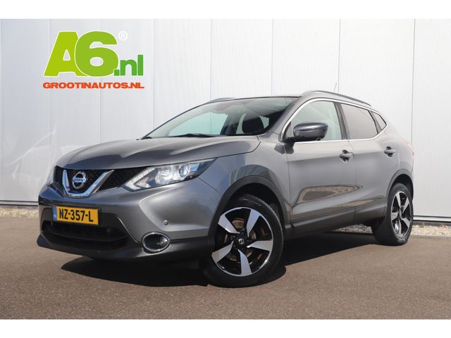 Nissan QASHQAI 1.2 N-Connecta Panoramadak Keyless 18 inch Navigatie 360 Camera Clima Cruise Getint Glas Bluetooth