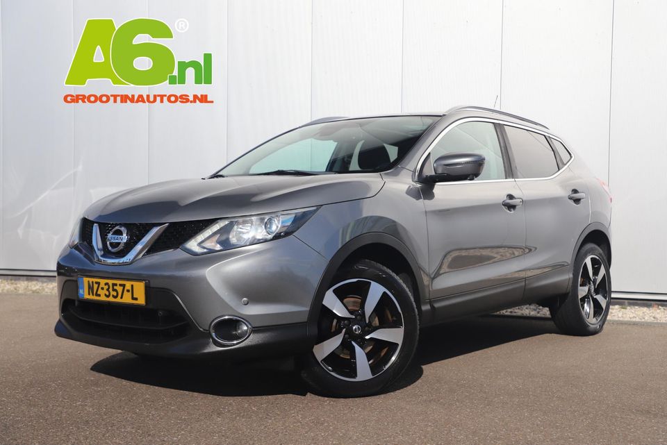 Nissan QASHQAI 1.2 N-Connecta Panoramadak Keyless 18 inch Navigatie 360 Camera Clima Cruise Getint Glas Bluetooth