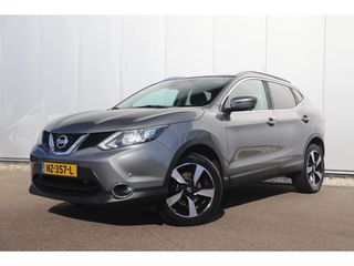 Nissan QASHQAI 1.2 N-Connecta Panoramadak Keyless 18 inch Navigatie 360 Camera Clima Cruise Getint Glas Bluetooth