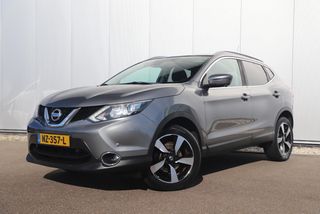 Nissan QASHQAI 1.2 N-Connecta Panoramadak Keyless 18 inch Navigatie 360 Camera Clima Cruise Getint Glas Bluetooth