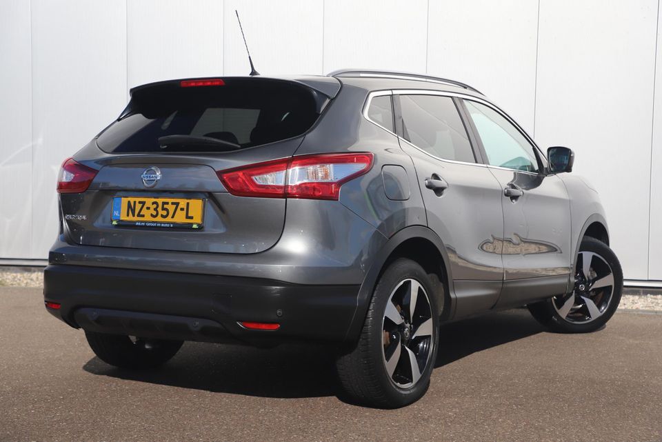 Nissan QASHQAI 1.2 N-Connecta Panoramadak Keyless 18 inch Navigatie 360 Camera Clima Cruise Getint Glas Bluetooth