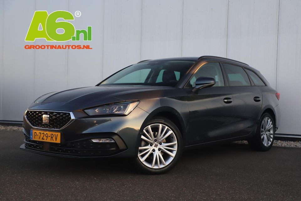 SEAT Leon Sportstourer 1.0 eTSI Style Business Intense Virtual Cockpit 17 inch LMV Navigatie Achteruitrijcamera Clima Adaptive Cruise Lane Assist LED Carplay Android