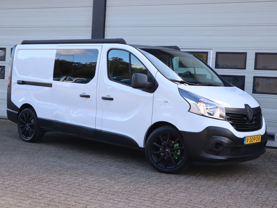 Renault Trafic 1.6 dCi 126pk EURO 6 L2 DC 6 Pers. - Trekhaak - Navi - Cruise