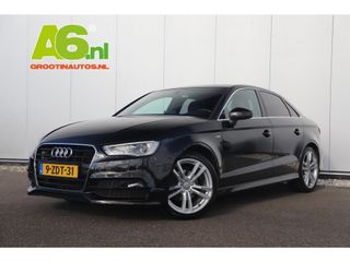 Audi A3 Limousine 1.4 TFSI CoD Ambition S Line 150PK Trekhaak Bi-Xenon Half Leder 18 inch LMV Navigatie Bluetooth Climate Cruise Control Getint Glas 2X S-Line 1500KG Trekgewicht