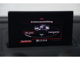 Audi A3 Limousine 1.4 TFSI CoD Ambition S Line 150PK Trekhaak Bi-Xenon Half Leder 18 inch LMV Navigatie Bluetooth Climate Cruise Control Getint Glas 2X S-Line 1500KG Trekgewicht