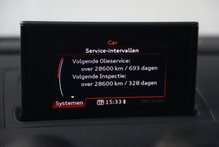 Audi A3 Limousine 1.4 TFSI CoD Ambition S Line 150PK Trekhaak Bi-Xenon Half Leder 18 inch LMV Navigatie Bluetooth Climate Cruise Control Getint Glas 2X S-Line 1500KG Trekgewicht