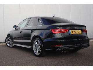 Audi A3 Limousine 1.4 TFSI CoD Ambition S Line 150PK Trekhaak Bi-Xenon Half Leder 18 inch LMV Navigatie Bluetooth Climate Cruise Control Getint Glas 2X S-Line 1500KG Trekgewicht