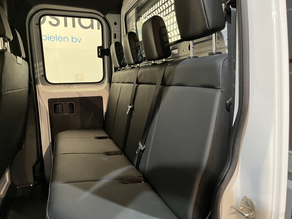 Mercedes-Benz Sprinter 316 CDI L2 RWD DC Dubbel Cabine Open Laadbak / Euro 6 / Trekhaak 3500 KG / Airco / Cruise Control / CarPlay / Navigatie