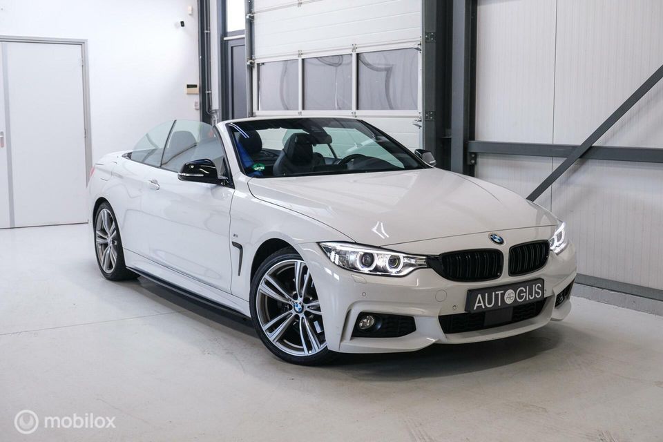 BMW 4 Serie Cabrio 430i High Executive | M performance | Airscarf | Alpinweiss | Shadowline |