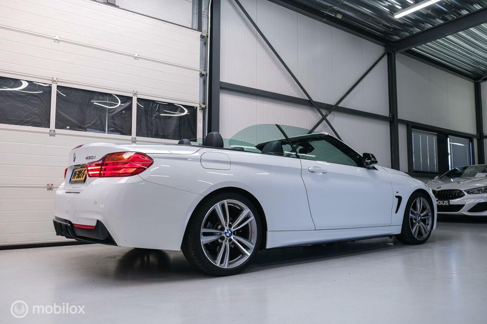 BMW 4 Serie Cabrio 430i High Executive | M performance | Airscarf | Alpinweiss | Shadowline |