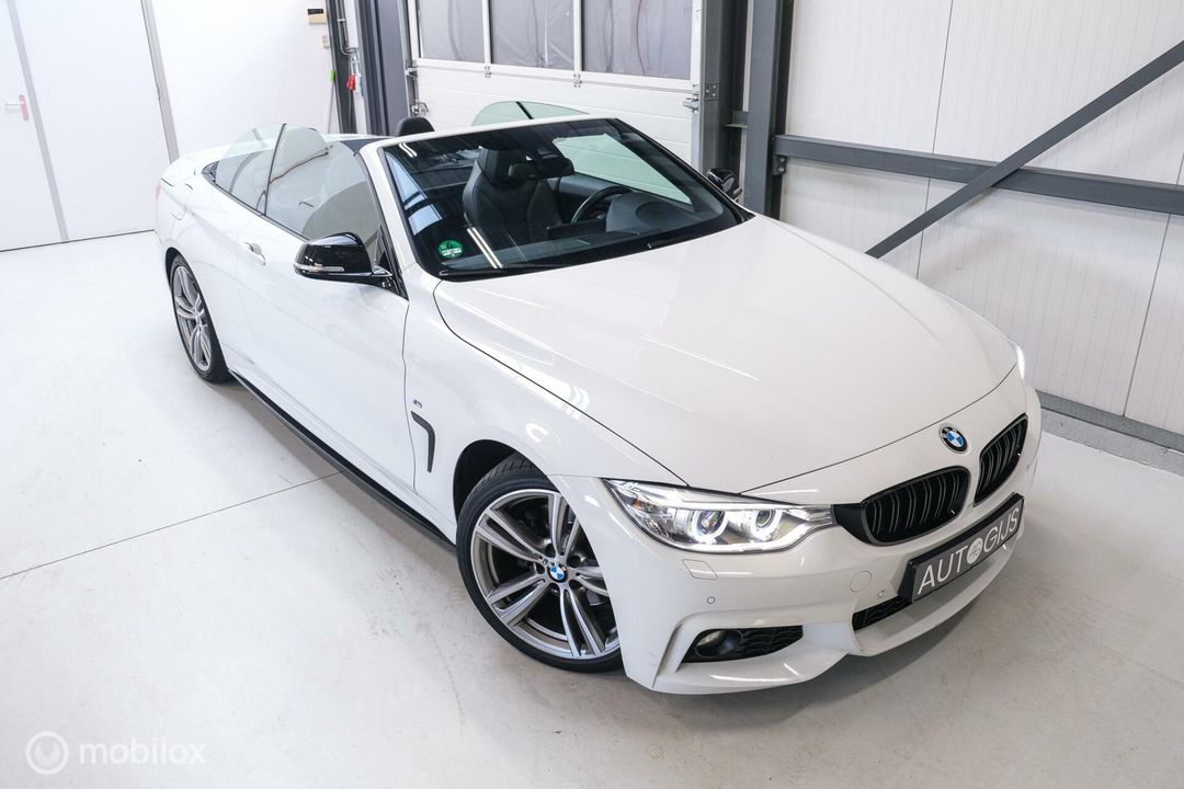 BMW 4 Serie Cabrio 430i High Executive | M performance | Airscarf | Alpinweiss | Shadowline |