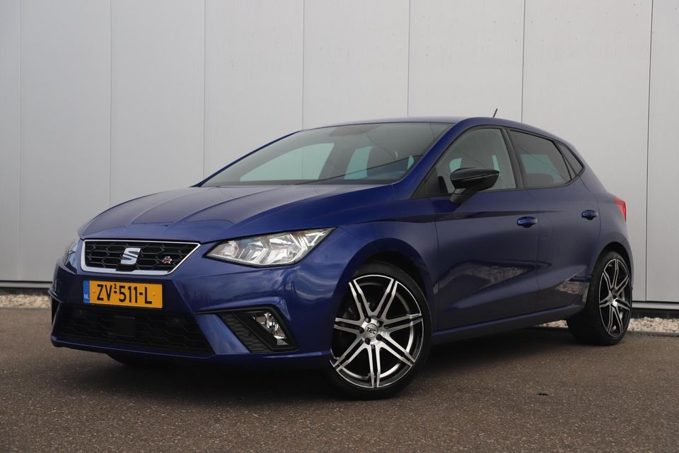 SEAT Ibiza 1.0 TSI FR Business Intense 18 inch LMV Navigatie Camera Clima Cruise Parkeersensors Carplay Android Bluetooth LED Dagrijverlichting