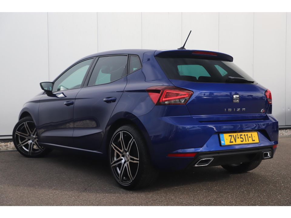 SEAT Ibiza 1.0 TSI FR Business Intense 18 inch LMV Navigatie Camera Clima Cruise Parkeersensors Carplay Android Bluetooth LED Dagrijverlichting